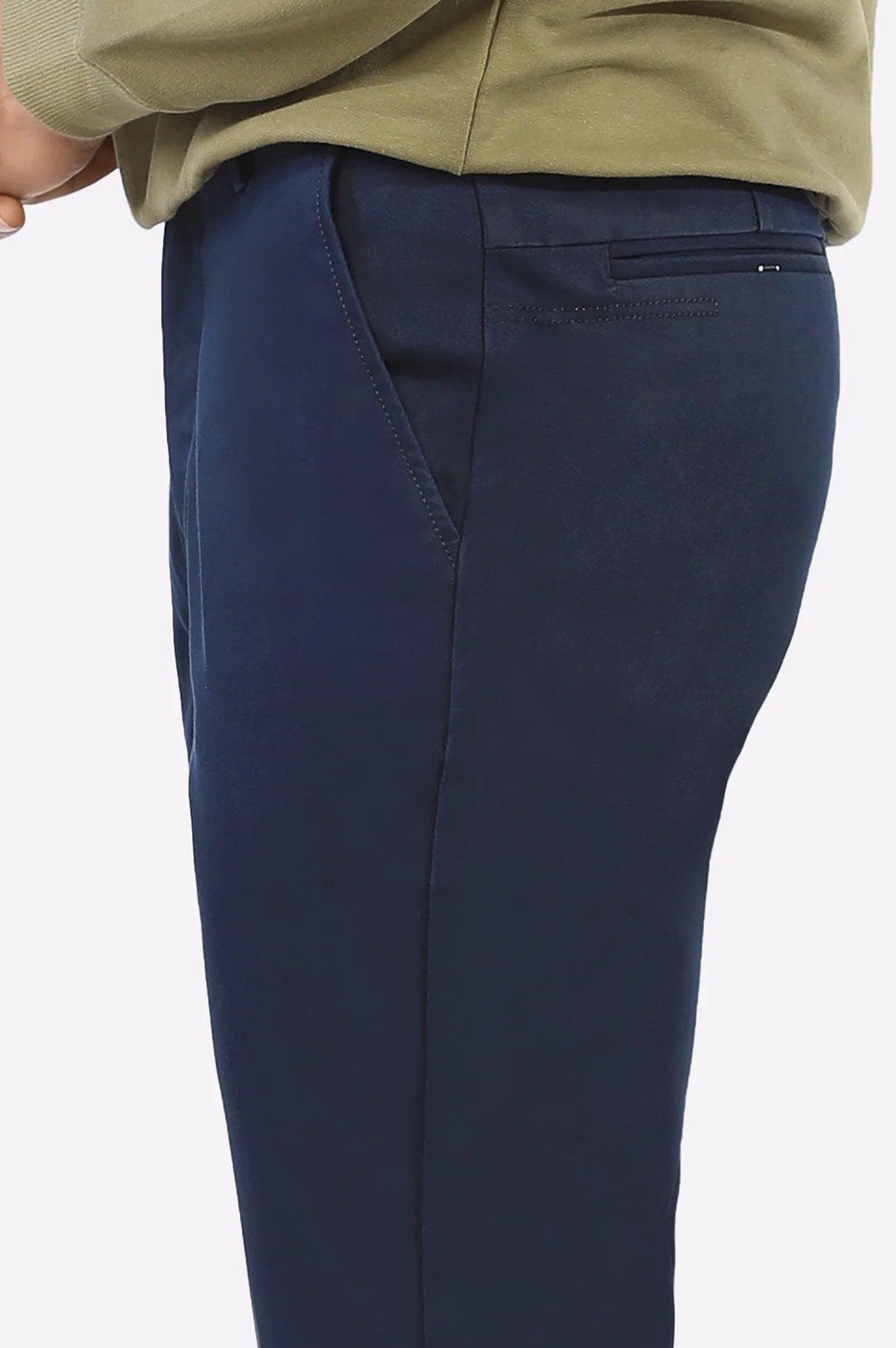 Premium Midnight Navy Chinos Pant WEARTOWEAR