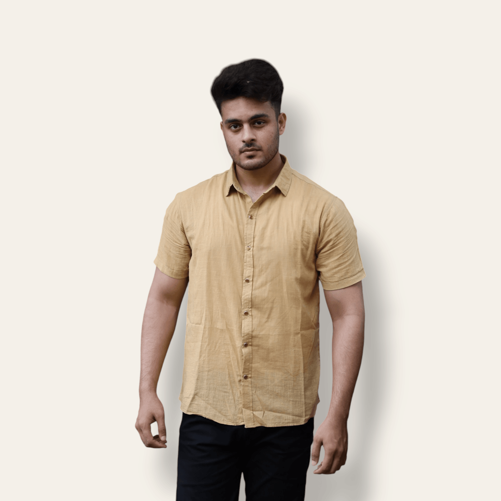 Lemon Casual Shirt Half Sleeve WEARTOWEAR