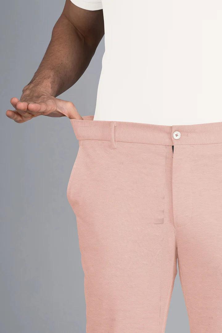 Premium Peach Cotton Chinos Pant WEARTOWEAR